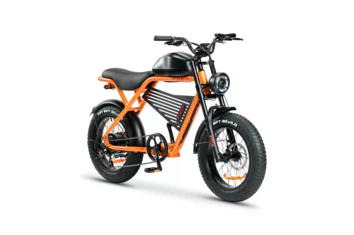 ZTech ZT-75B, elektromos kerékpár, Shimano 7S narancs